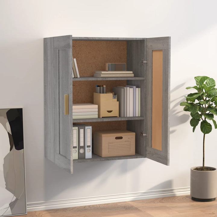 Dulap De Perete Alb Extralucios 69,5X32,5X90 Cm Lemn Prelucrat