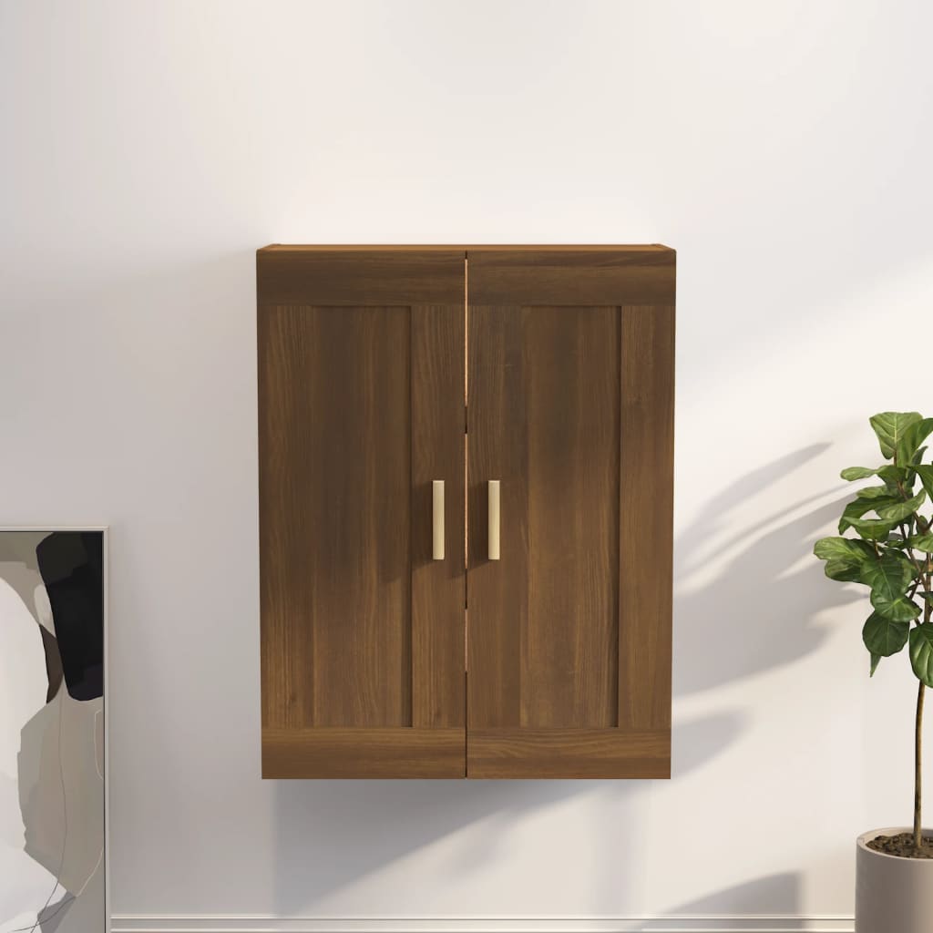 Dulap De Perete Alb Extralucios 69,5X32,5X90 Cm Lemn Prelucrat
