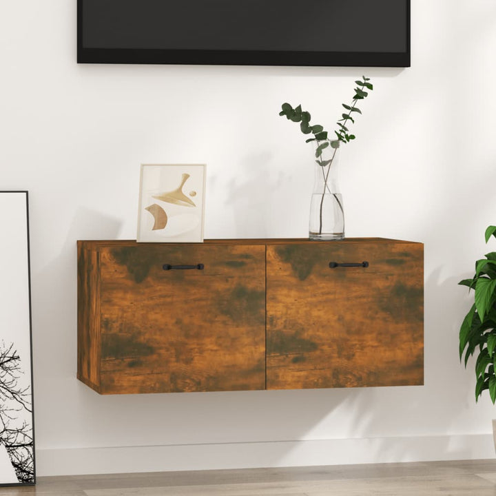 Dulap De Perete, Gri Sonoma, 80X36,5X35 Cm, Lemn Compozit