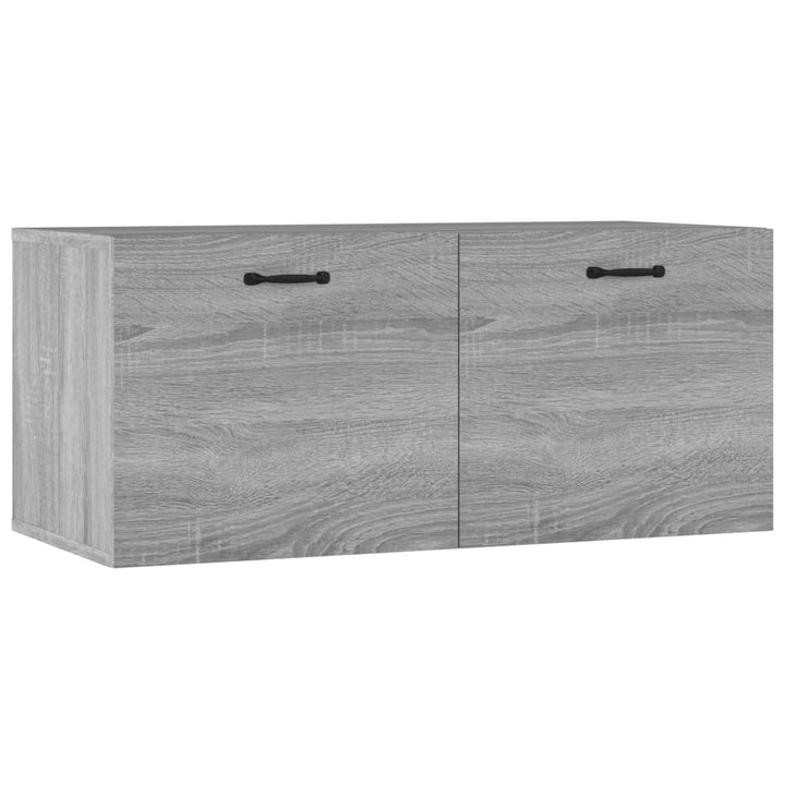 Dulap De Perete, Gri Sonoma, 80X36,5X35 Cm, Lemn Compozit