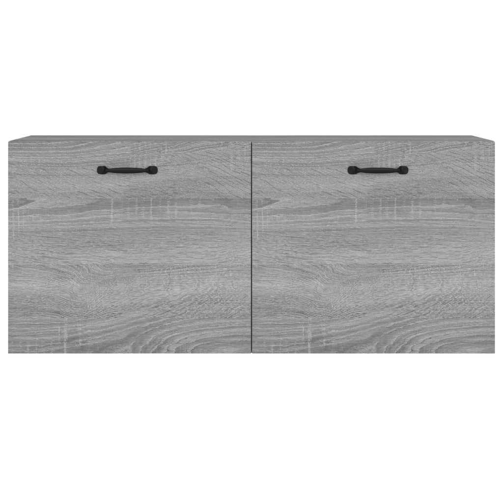 Dulap De Perete, Gri Sonoma, 80X36,5X35 Cm, Lemn Compozit