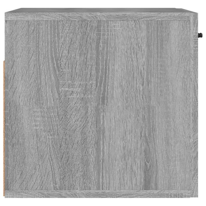 Dulap De Perete, Gri Sonoma, 80X36,5X35 Cm, Lemn Compozit