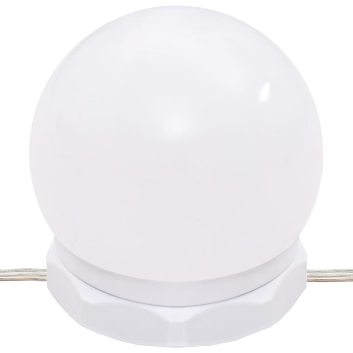 Dulap Cu Oglindă Și Led, Stejar Maro, 60X31,5X62 Cm