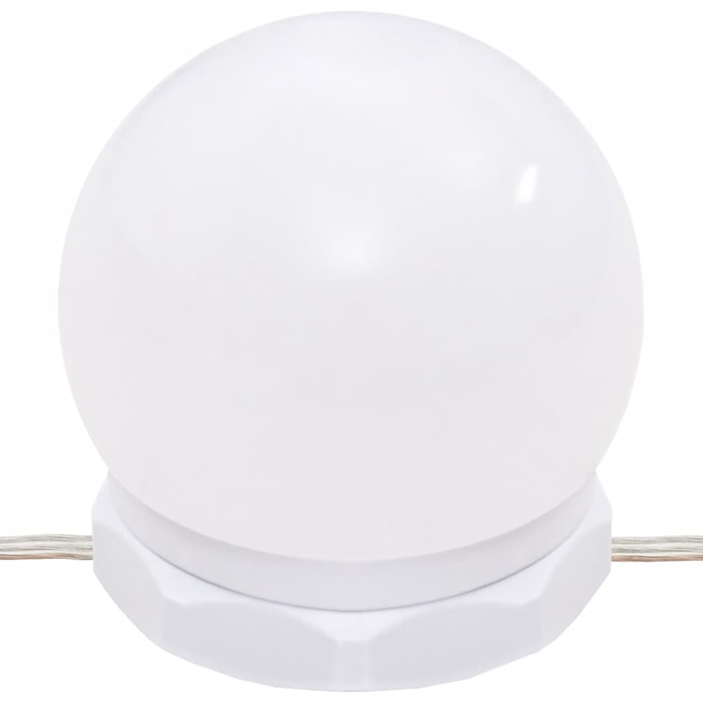 Dulap Cu Oglindă Și Led, Stejar Maro, 90X31,5X62 Cm