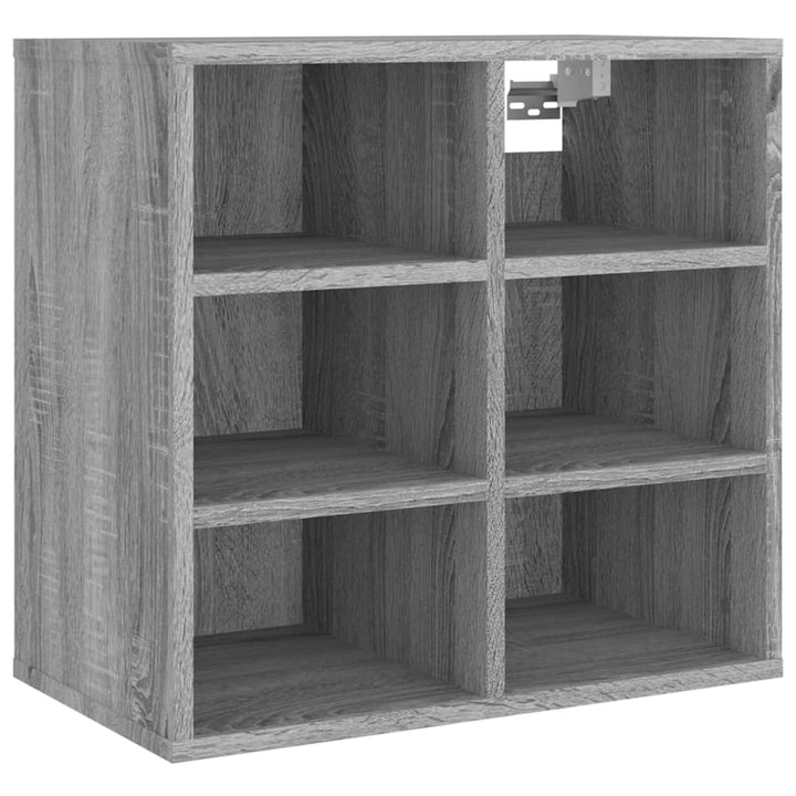 Pantofare, 2 Buc., Gri Sonoma, 52,5X30X50 Cm