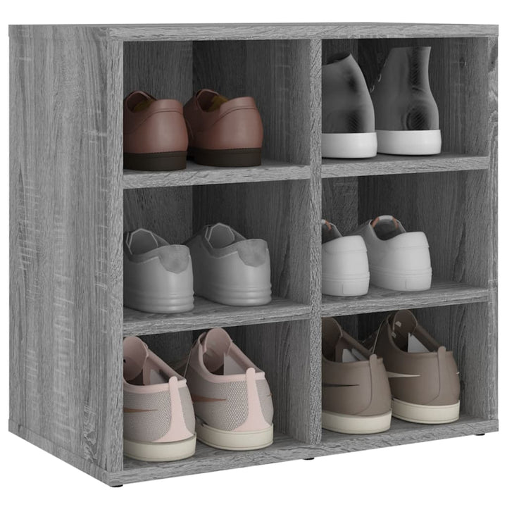 Pantofare, 2 Buc., Gri Sonoma, 52,5X30X50 Cm