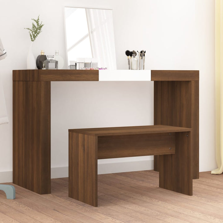 Taburet De Toaletă 70X35X45 Cm Lemn Prelucrat