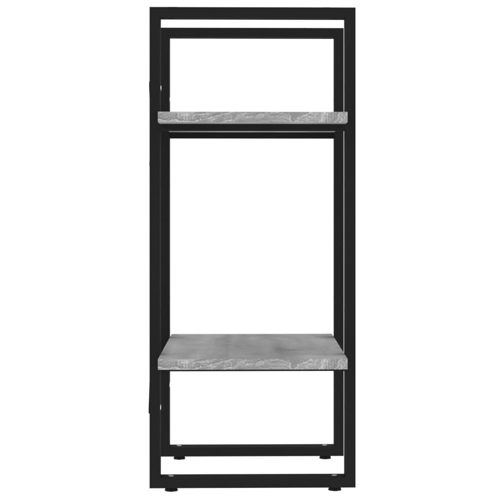 Bibliotecă 2 Niveluri Gri Sonoma 40X30X