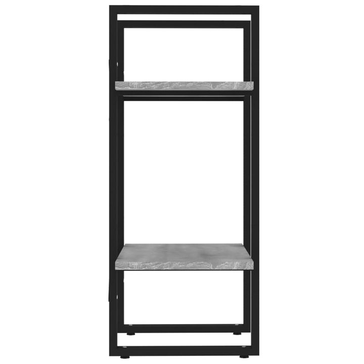 Bibliotecă 2 Niveluri Gri Sonoma 40X30X