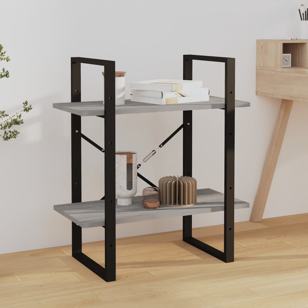 Bibliotecă Cu 4 Rafturi, , 60X30X, Masiv De Pin