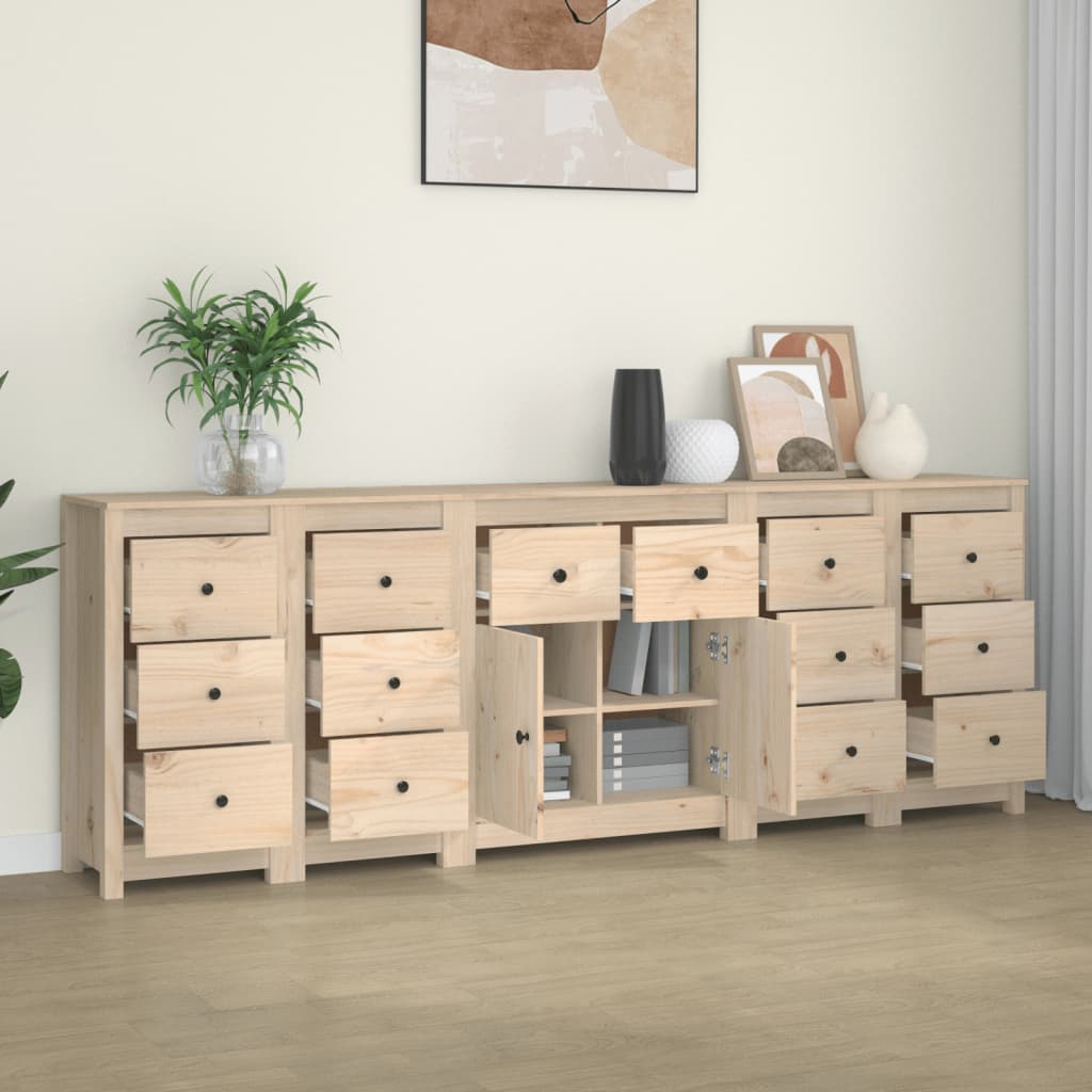 Servantă, , 230X35X80 Cm, Lemn Masiv De Pin