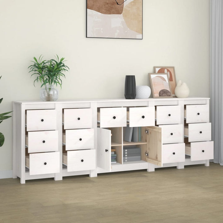 Servantă, , 230X35X80 Cm, Lemn Masiv De Pin