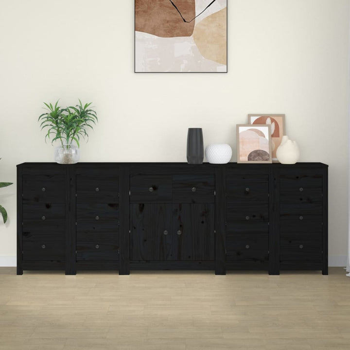 Servantă, , 230X35X80 Cm, Lemn Masiv De Pin