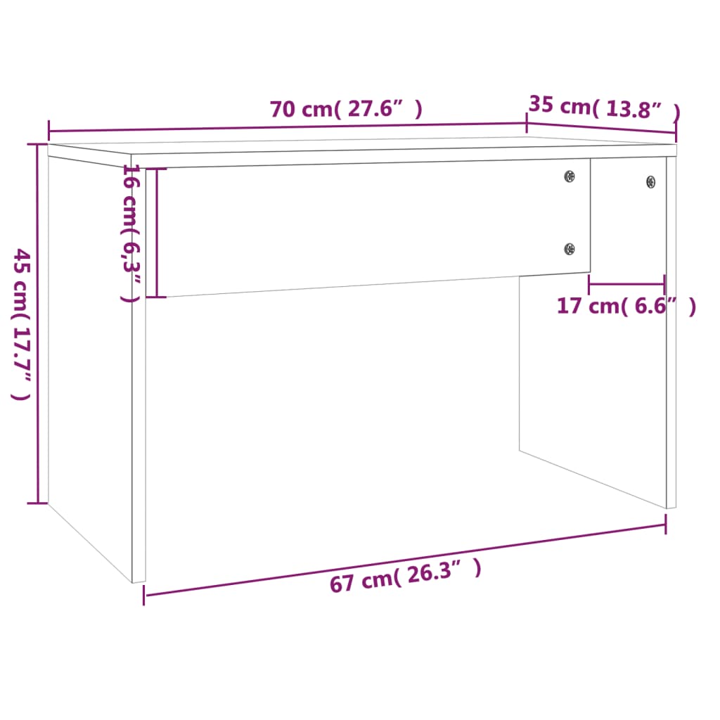 Set Măsuță De Toaletă, , 86,5X35X136 Cm