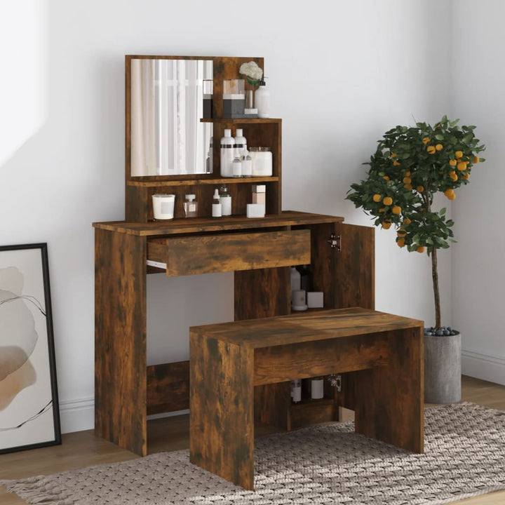 Set Măsuță De Toaletă, , 86,5X35X136 Cm