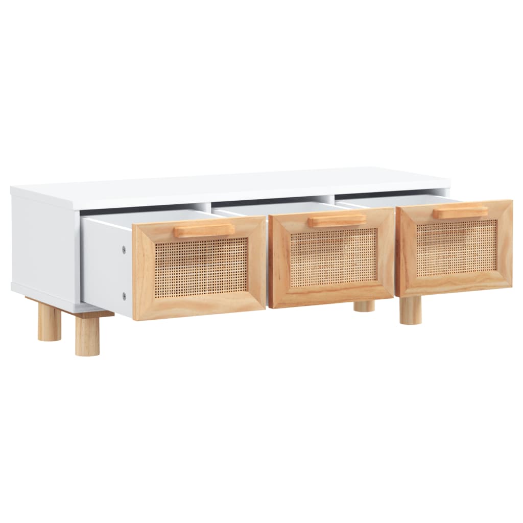 Măsuță De Cafea 80X40X30 Cm Lemn Prelucrat&Lemn Masiv Pin