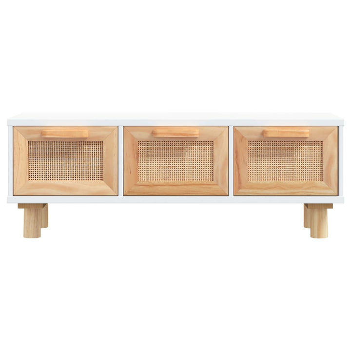 Măsuță De Cafea 80X40X30 Cm Lemn Prelucrat&Lemn Masiv Pin