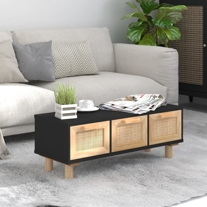 Măsuță De Cafea 80X40X30 Cm Lemn Prelucrat&Lemn Masiv Pin
