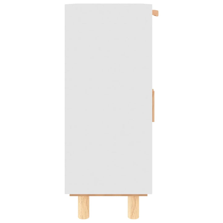 Servantă, , 60X30X75 Cm, Lemn Masiv Pin Și Ratan Natural