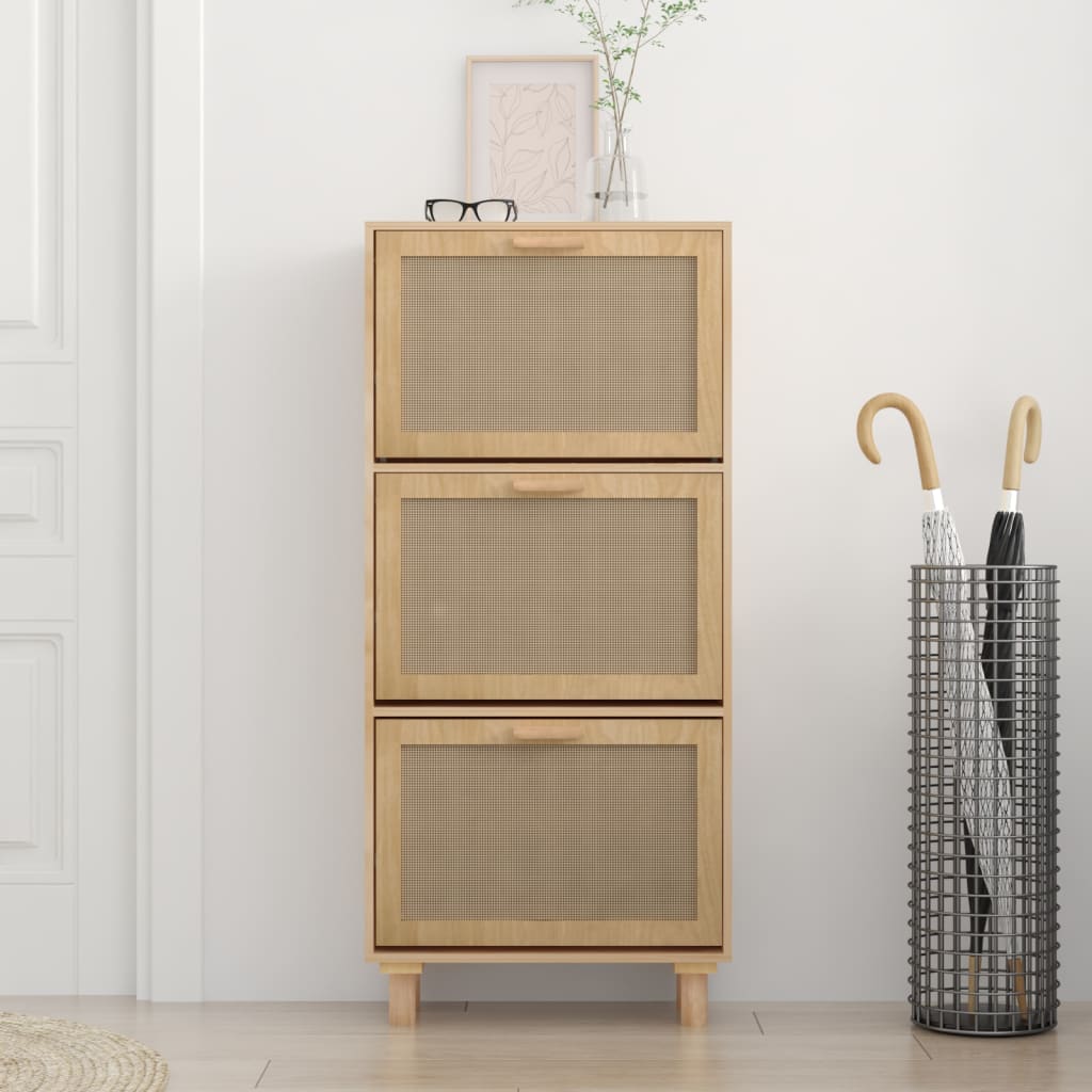 Pantofar, , 52X25X, Lemn Prelucrat Și Ratan Natural