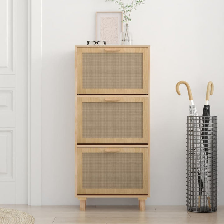 Pantofar, , 52X25X, Lemn Prelucrat Și Ratan Natural