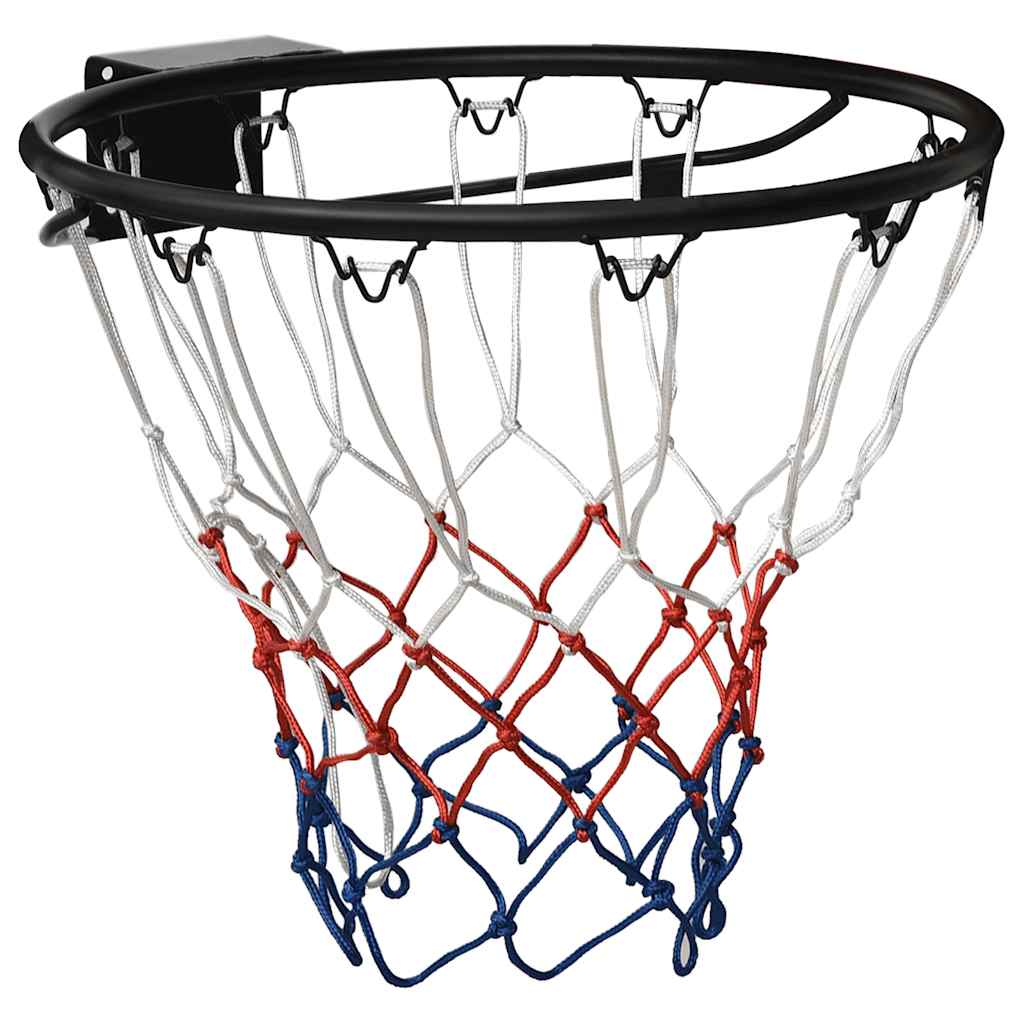 Set Coș De Poartă De Baschet, Inel Cu Plasă, Portocaliu, 45 Cm