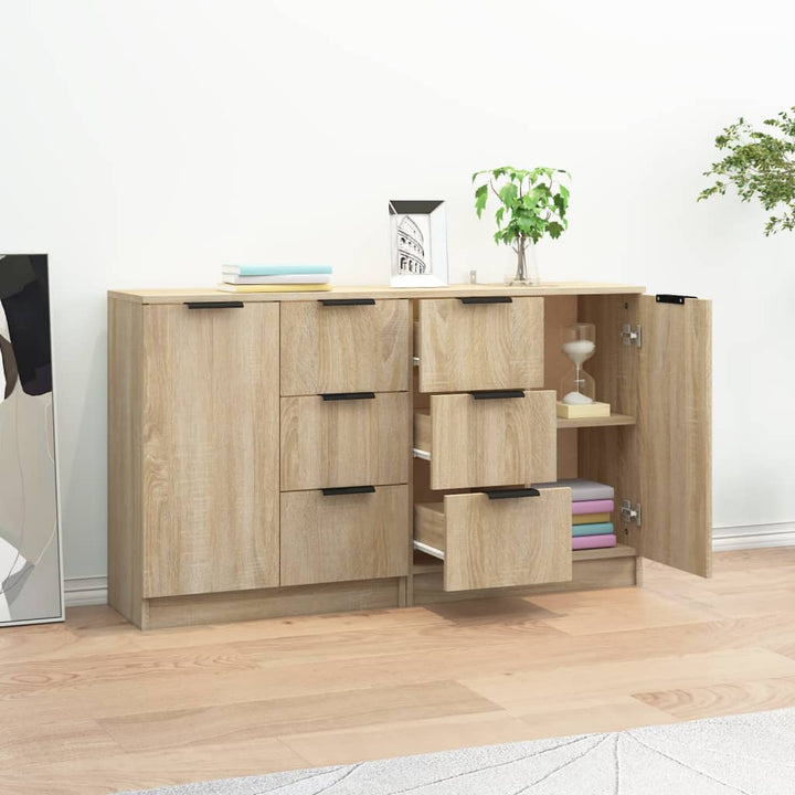 Servante, 2 Buc., , 60X30X70 Cm, Lemn Prelucrat