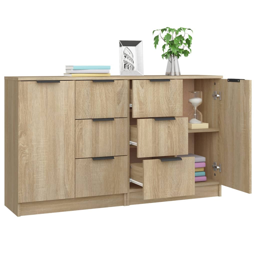 Servante, 2 Buc., , 60X30X70 Cm, Lemn Prelucrat