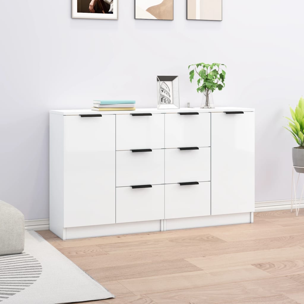 Servante, 2 Buc., , 60X30X70 Cm, Lemn Prelucrat
