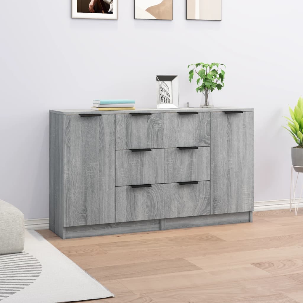 Servante, 2 Buc., , 60X30X70 Cm, Lemn Prelucrat
