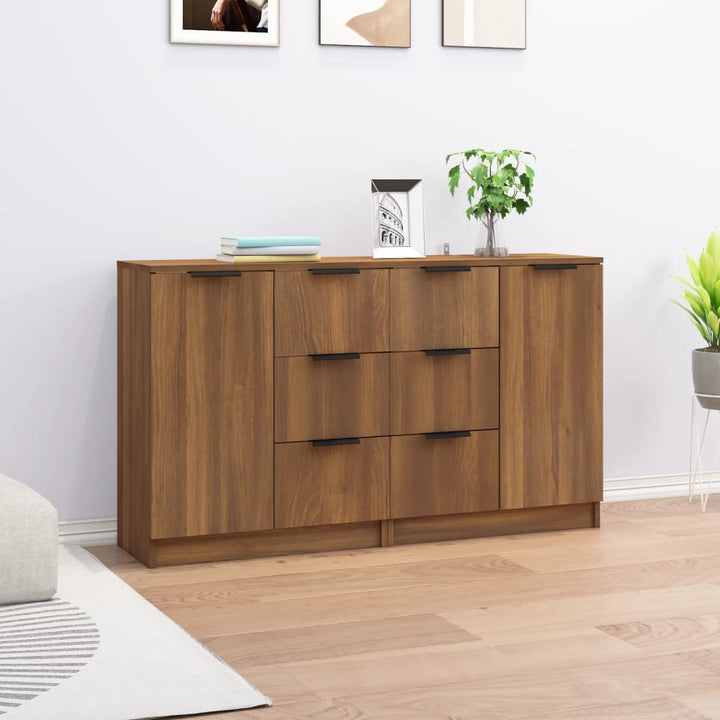 Servante, 2 Buc., , 60X30X70 Cm, Lemn Prelucrat