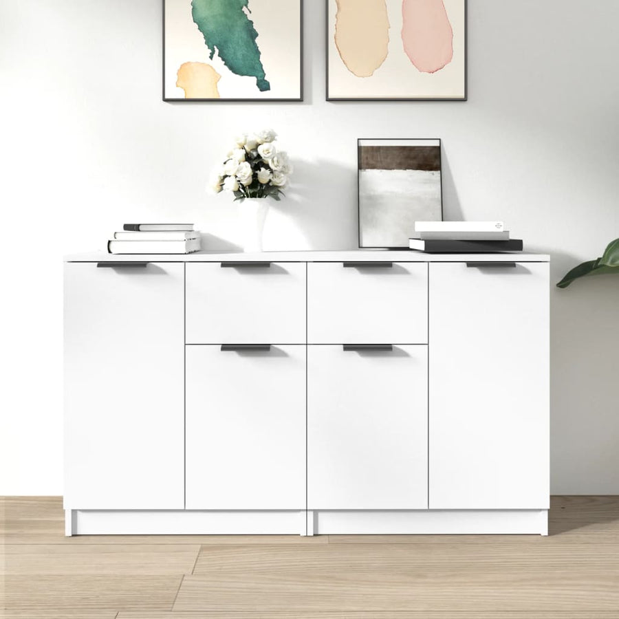 Servante, 2 Piese, , 60X30X70 Cm, Lemn Prelucrat