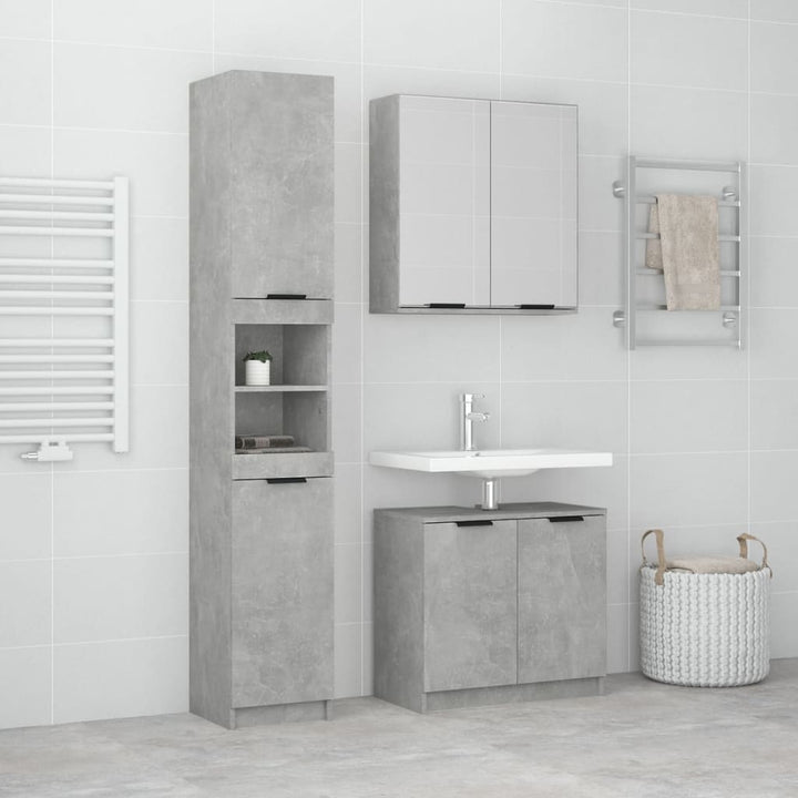 Set Dulapuri Bucătărie, 3 Piese, , Lemn Prelucrat