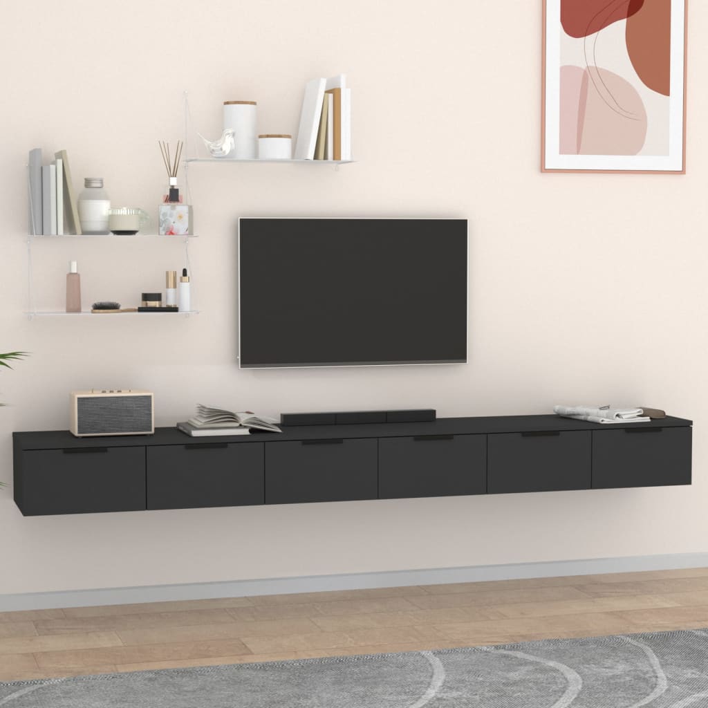Dulapuri Perete, 2 Buc., Sonoma, 102X30X20 Cm, Lemn Prelucrat