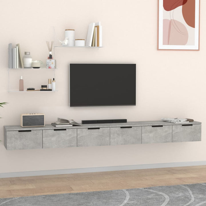 Dulapuri Perete, 2 Buc., Sonoma, 102X30X20 Cm, Lemn Prelucrat