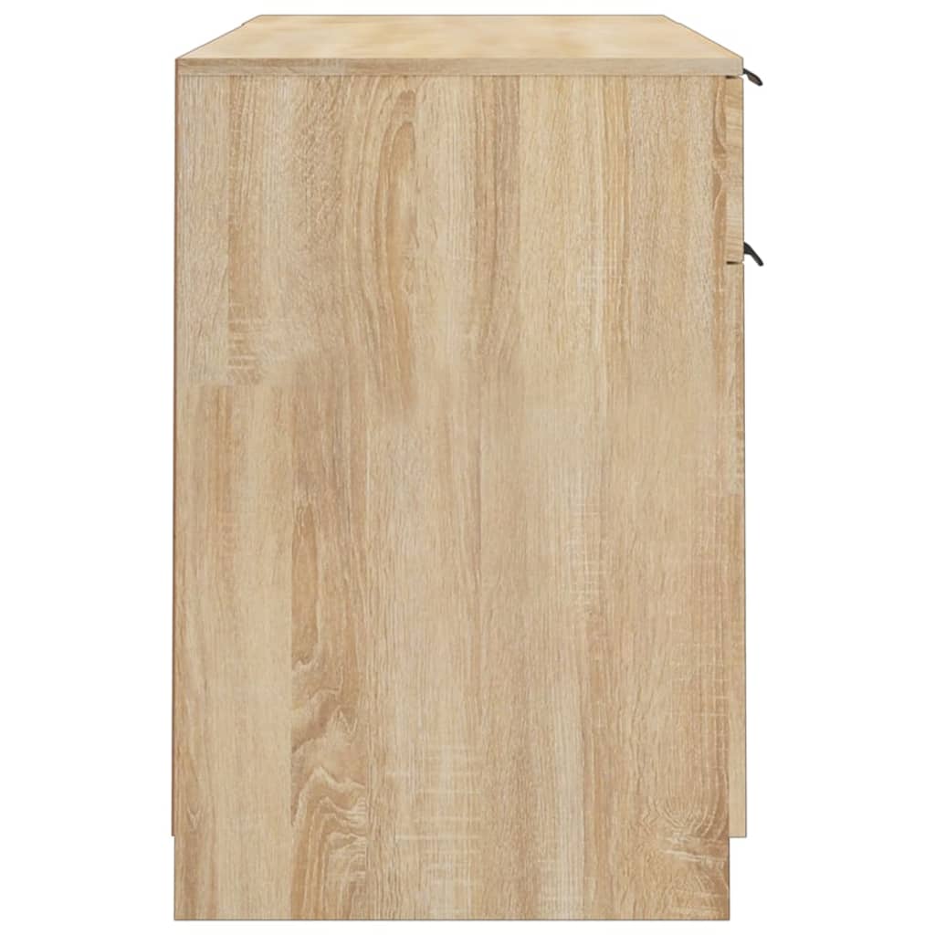 Birou Cu Dulap Lateral, , Lemn Prelucrat