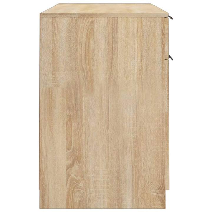 Birou Cu Dulap Lateral, , Lemn Prelucrat