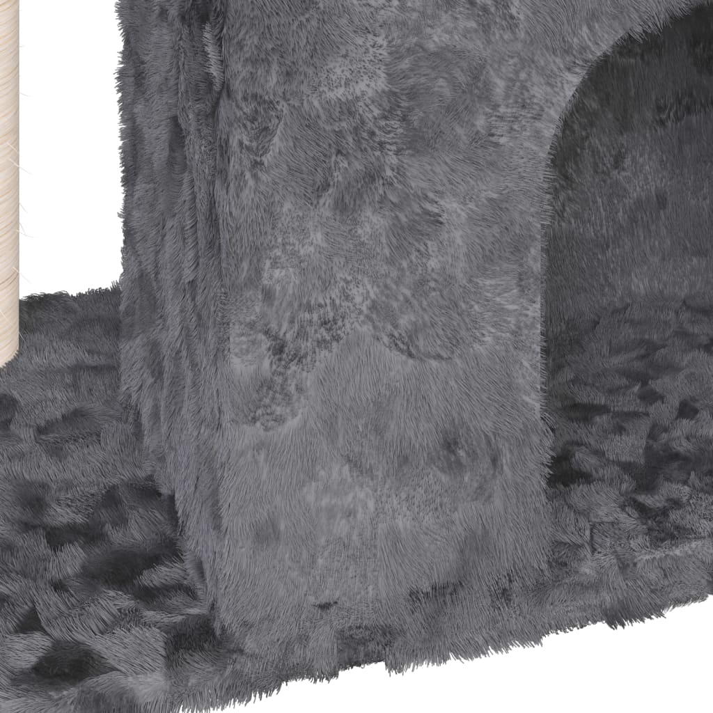 Ansamblu Pisici Cu Stâlp Din Funie De Sisal, , 51 Cm