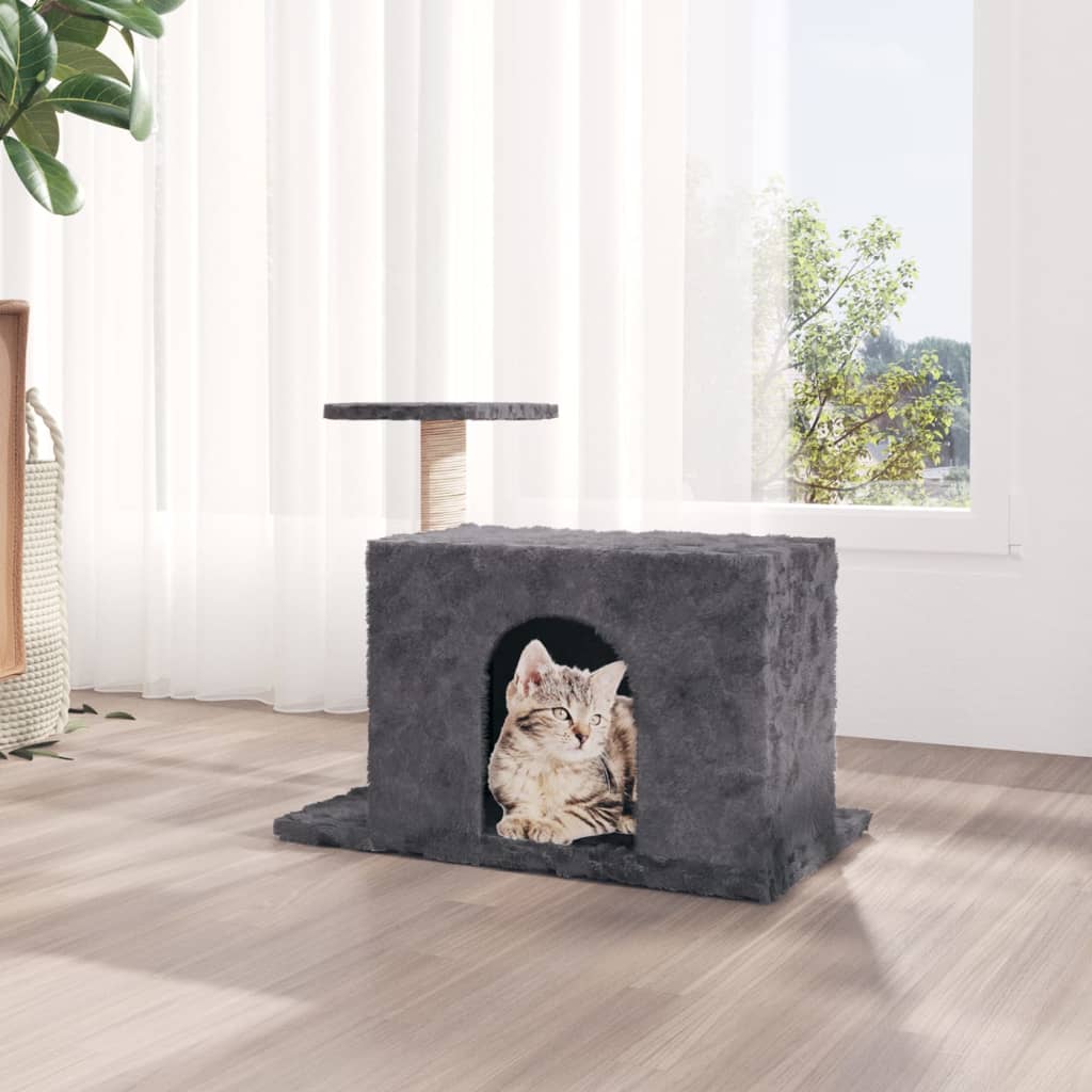 Ansamblu Pisici Cu Stâlp Din Funie De Sisal, , 51 Cm
