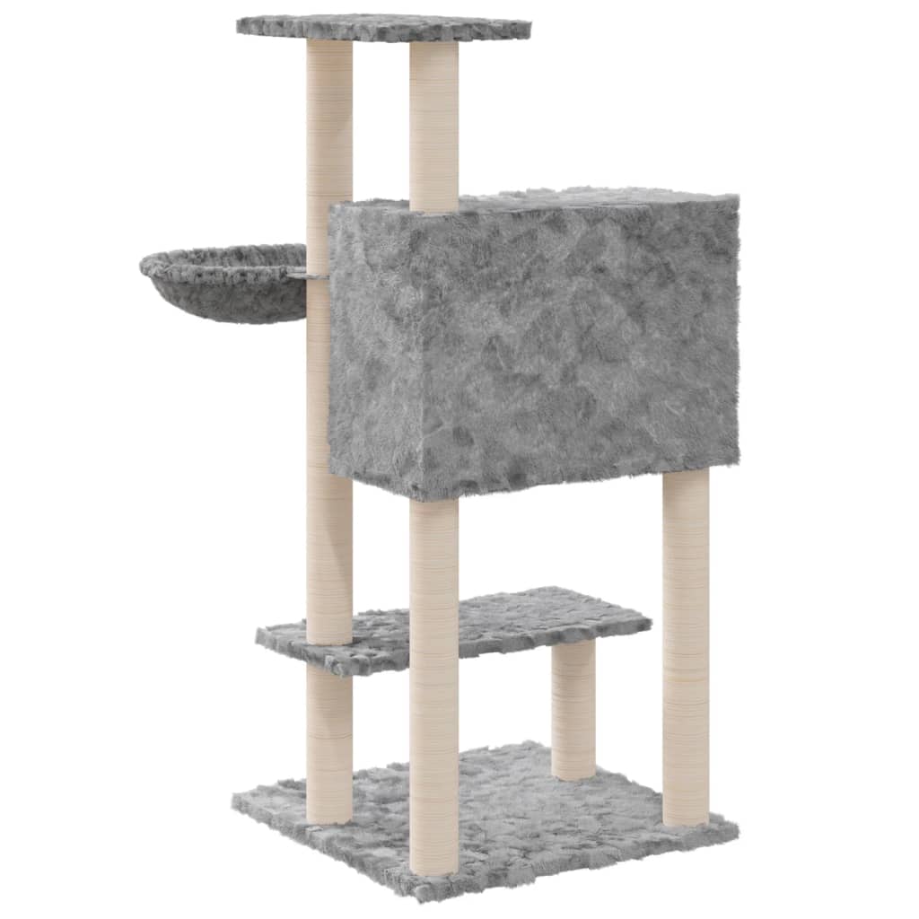 Ansamblu Pisici, Stâlpi Din Funie Sisal, , 108,5 Cm
