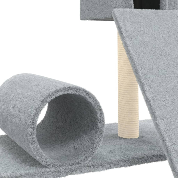 Ansamblu Pisici, Stâlpi Din Funie Sisal, , 59 Cm