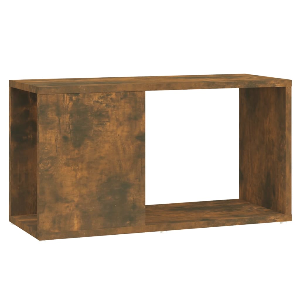 Comodă Tv, Stejar Fumuriu, 60X24X32 Cm, Lemn Compozit