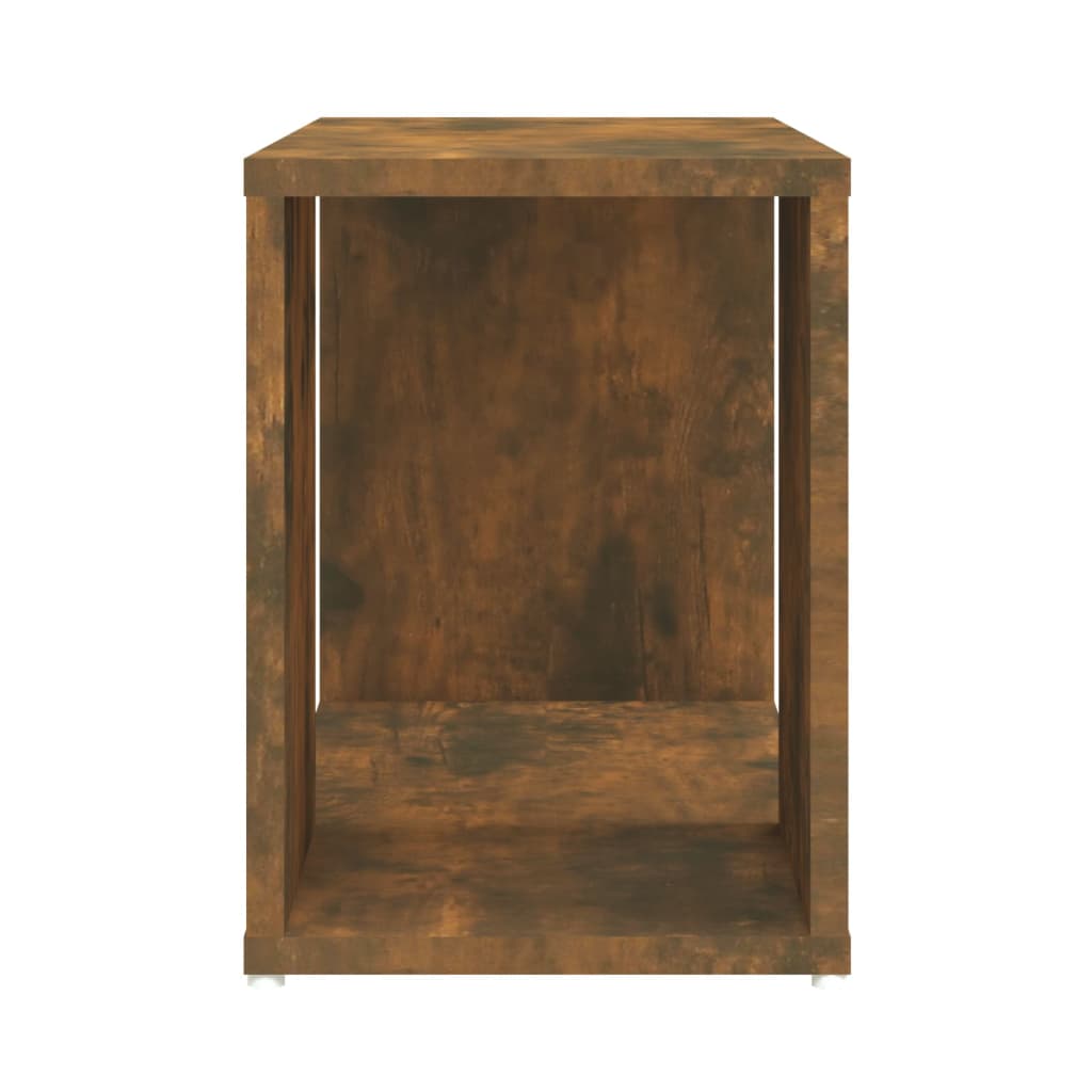 Comodă Tv, Stejar Fumuriu, 60X24X32 Cm, Lemn Compozit