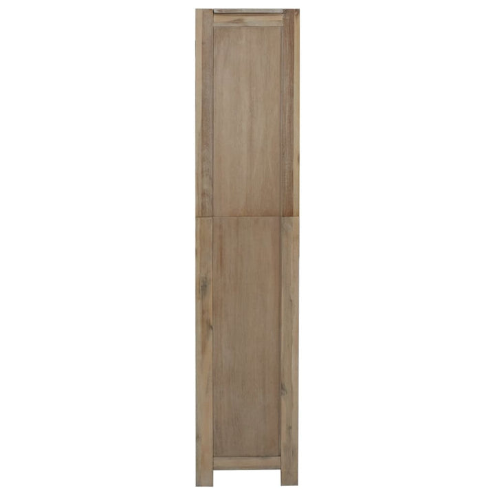 Bibliotecă Cu 5 Rafturi, 80X30X, Lemn Masiv De Acacia