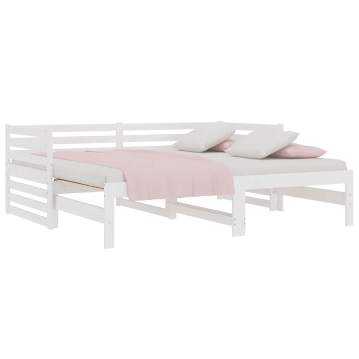 Pat De Zi Extensibil, , 2X(90X190) Cm, Lemn Masiv De Pin