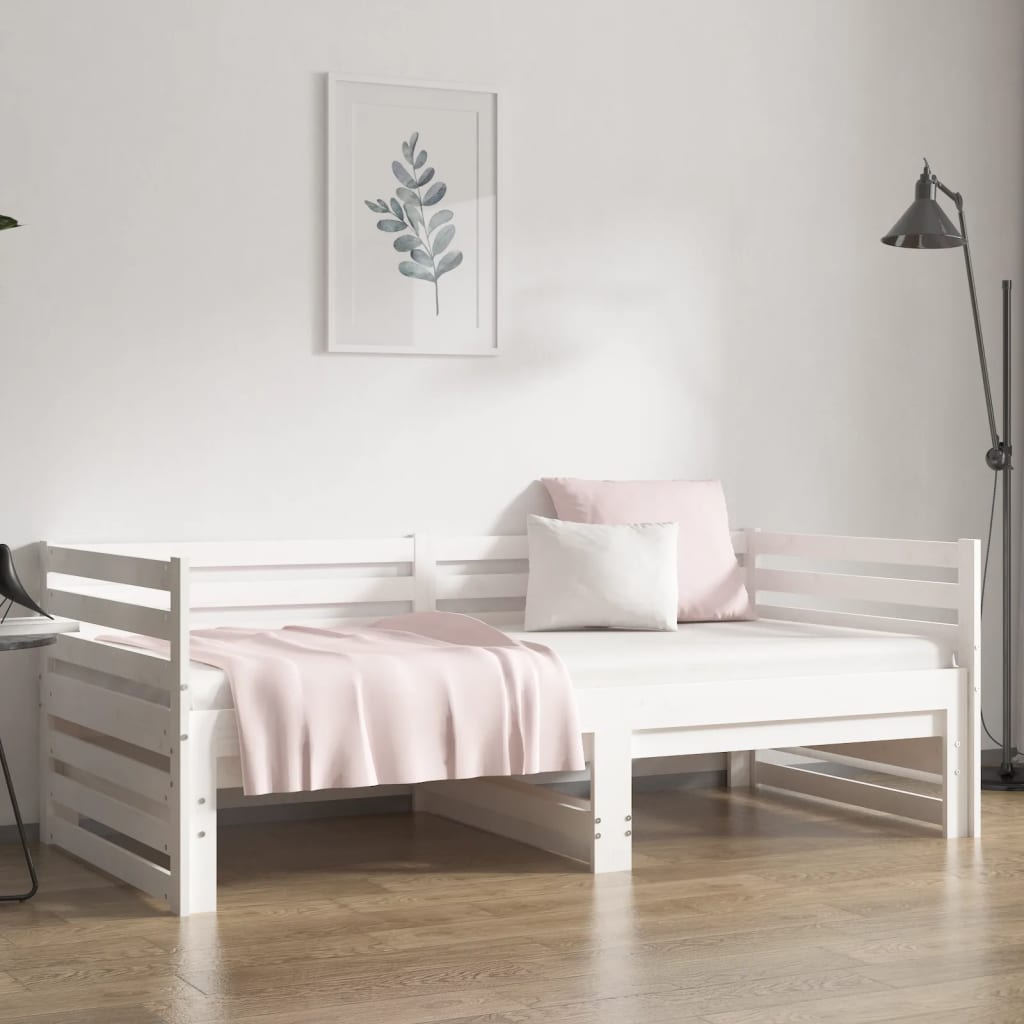 Pat De Zi Extensibil, , 2X(90X190) Cm, Lemn Masiv De Pin