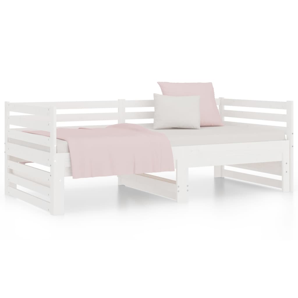 Pat De Zi Extensibil, , 2X(90X190) Cm, Lemn Masiv De Pin