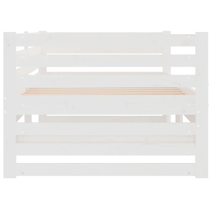 Pat De Zi Extensibil, , 2X(90X190) Cm, Lemn Masiv De Pin