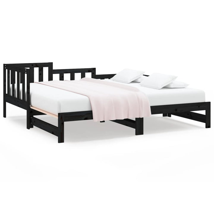 Pat De Zi Extensibil, , 2X(90X190) Cm, Lemn Masiv De Pin