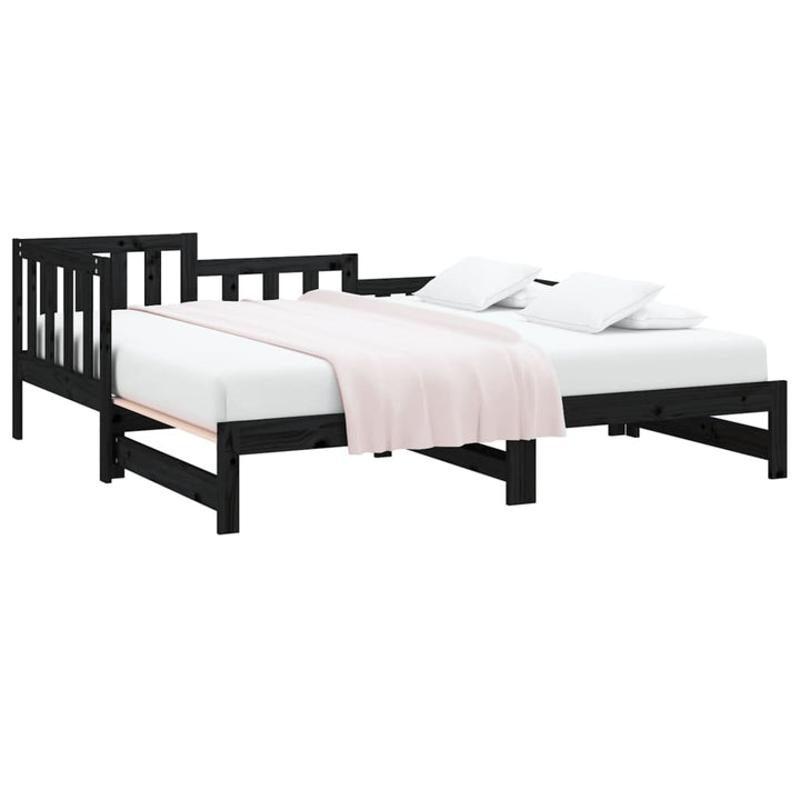 Pat De Zi Extensibil, , 2X(90X190) Cm, Lemn Masiv De Pin